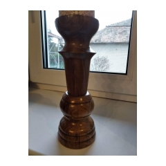 Ručne robená drevená váza typ2